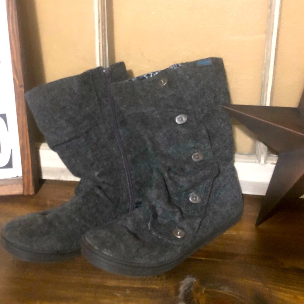 Blowfish boots. Super fun with jeans.